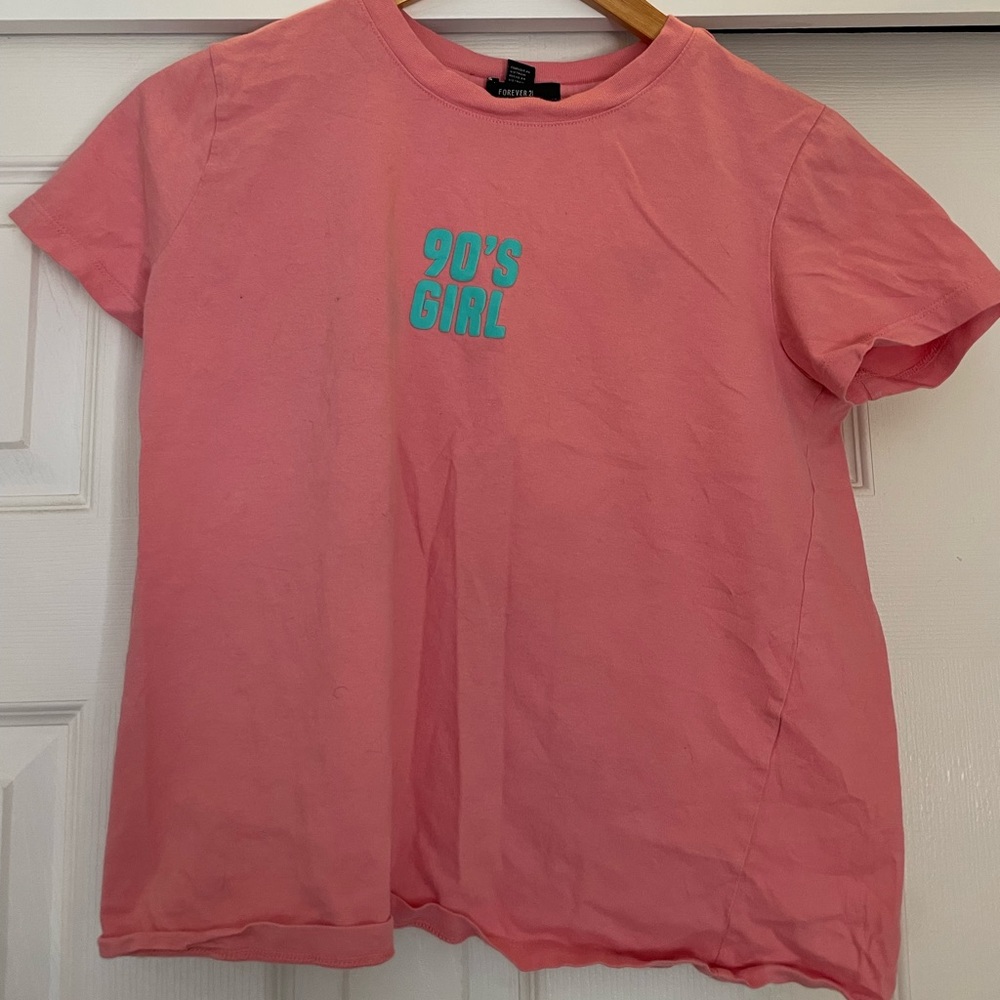 Pink tee shirt